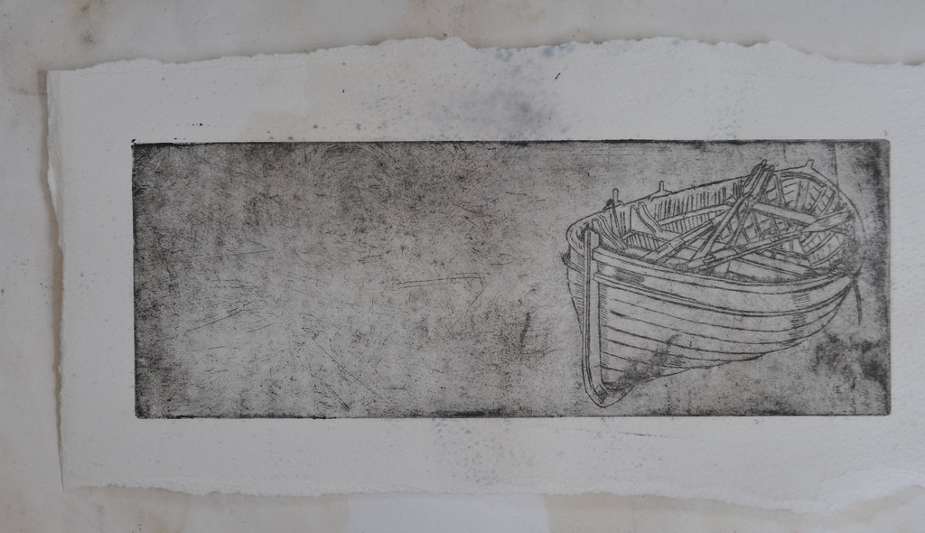 Boat Etching