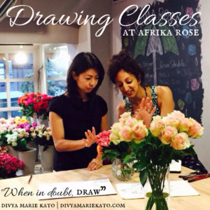 Drawing Class Course Afrika Rose 2