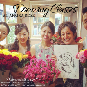 Drawing Class Course Afrika Rose