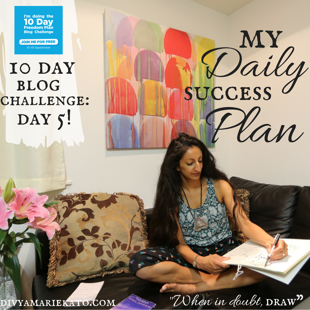 Day 5 of 10 Day Blog Challenge: DMK’s Daily Success Plan