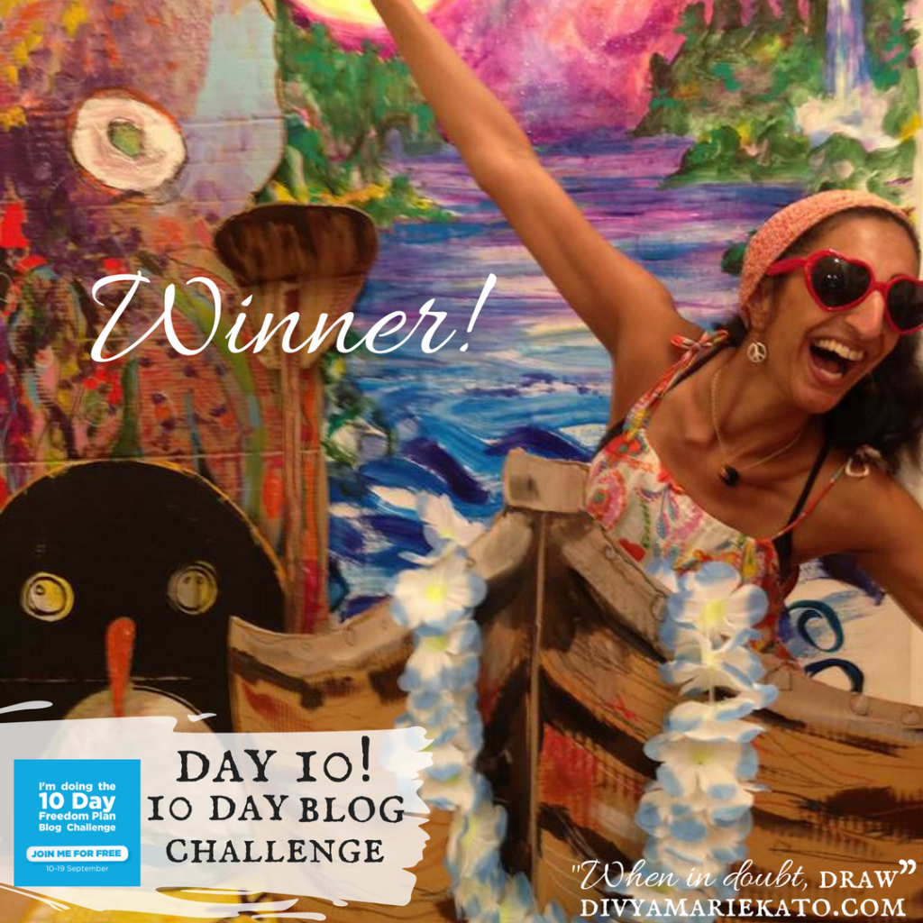 Winner 10 Day Blog Challenge