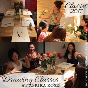 Drawing Classes at Afrika Rose 2017