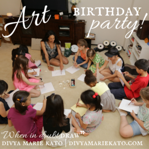 Art Birthday Party