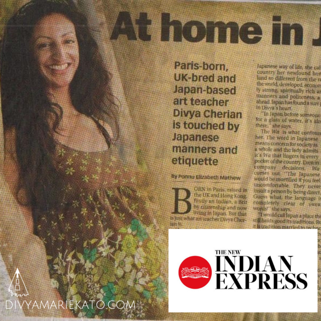 Indian Express Article: At Home In Japan